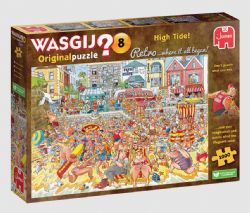 WASGIJ ORIGINAL RETRO NO 8 JAUNE 1000 PIÈCES - MARÉE HAUTE #70-00328